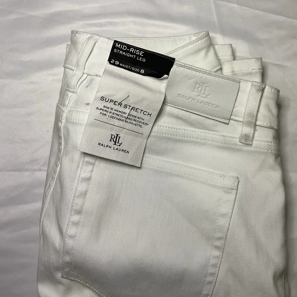 $20 SALE ❗️❗️ NWT: RALPH LAUREN - MID WAIST  STRAIGHT JEAN - Picture 7 of 8